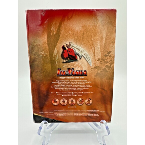InuYasha First Season DVD Box Set 5 Disc Anime by Viz Media - Picture 3 of 10